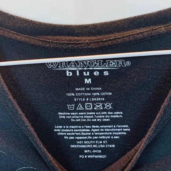 Wrangler Blues Graphic T-shirt - Picture 7 of 7